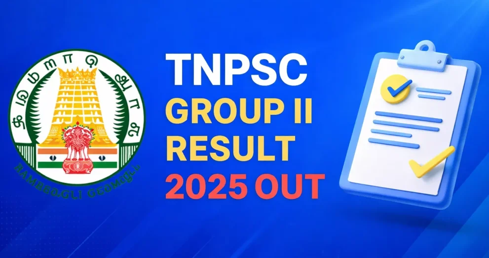TNPSC Group 2 Result 2025 Out