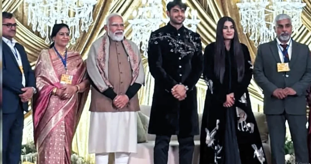 Neeraj Chopra Wedding | Pm modi