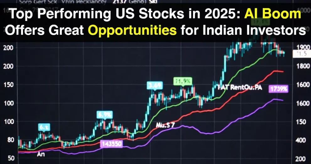 Top Performing US Stocks in 2025: AI Boom Offers Great Opportunities for Indian Investors