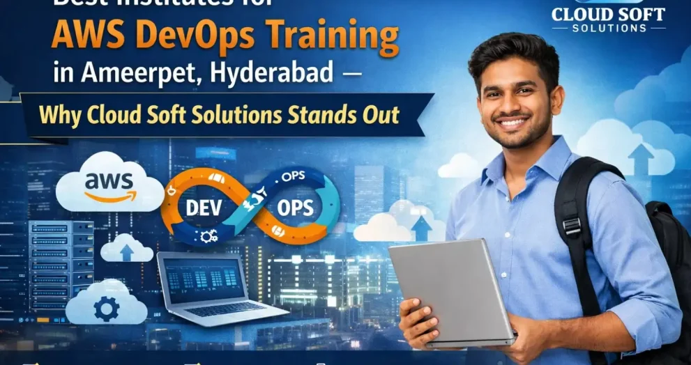 Best Institutes for AWS DevOps Training in Ameerpet, Hyderabad