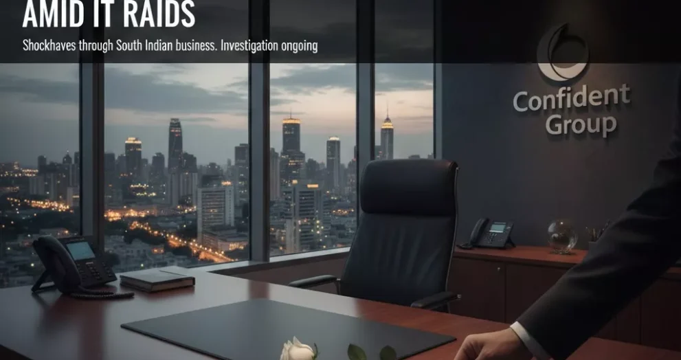 Bengaluru Real Estate Tycoon C.J. Roy Dies Amid IT Raids