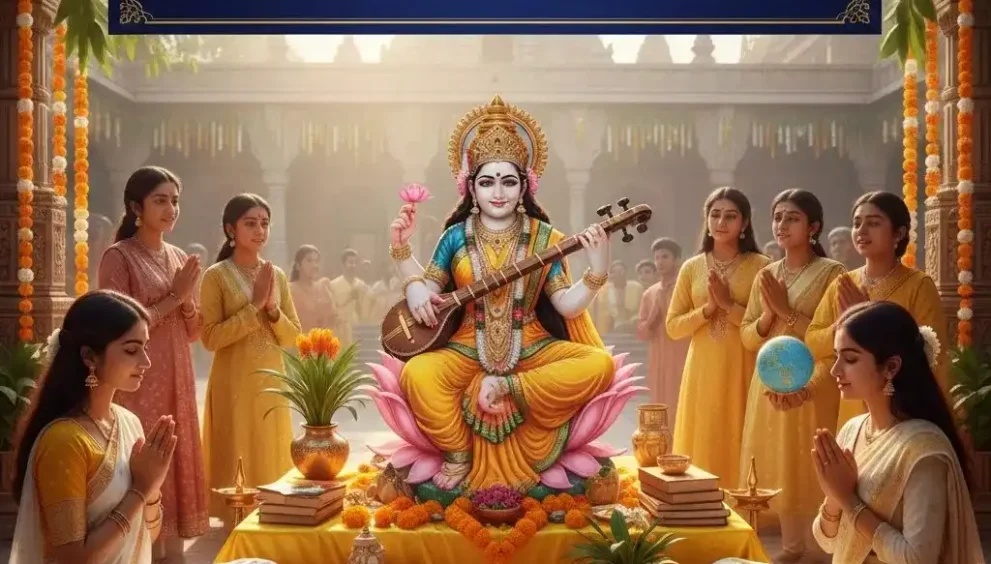 Vasant Panchami 2026: Awakening Inner Wisdom Through Saraswati Puja