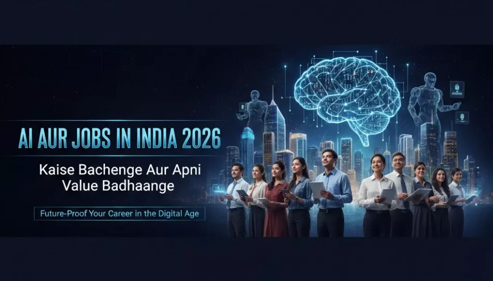 AI Aur Jobs in India 2026: Kaise Bachenge Aur Apni Value Badhaenge