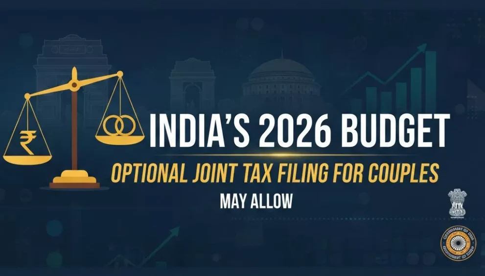India's 2026 Budget May Allow Optional Joint Tax Filing for Couples