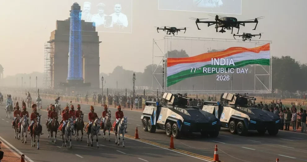 India's 77th Republic Day Parade 2026 Rehearsals: Tradition Meets Cutting-Edge Tech at Kartavya Path