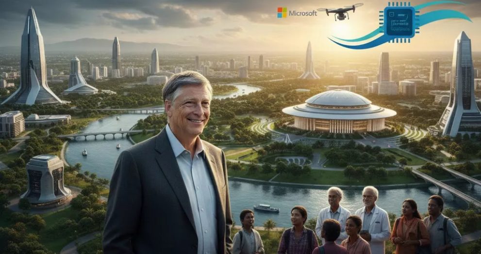 Microsoft Founder Bill Gates Likely to Visit Amaravati in Andhra Pradesh on February 18