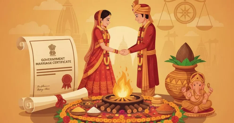 Marriage Certificate Not Enough Without Hindu Rituals: SC