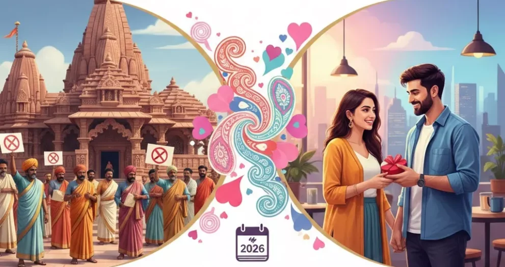Valentine’s Day 2026 in India: Why Some Hindu Groups Oppose It & The Cultural Debate Explained