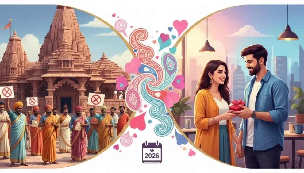 Valentine’s Day 2026 in India: Why Some Hindu Groups Oppose It & The Cultural Debate Explained