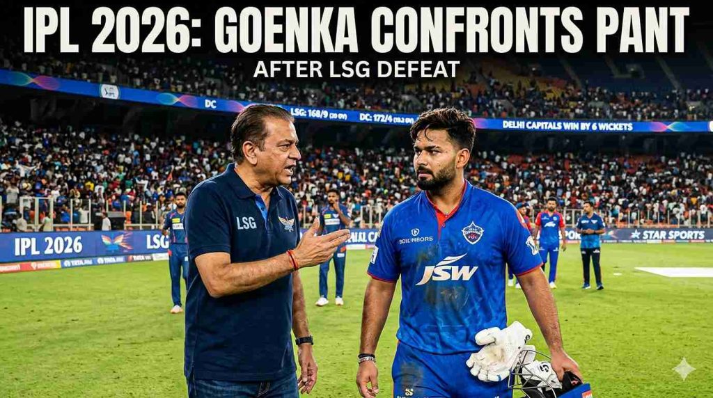 IPL 2026: Goenka Confronts Pant After LSG Defeat