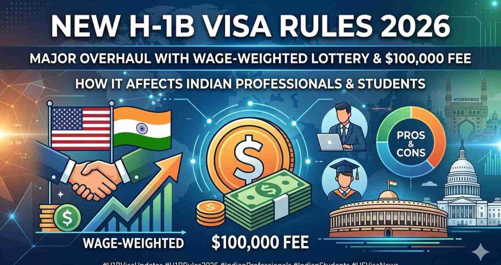 New H-1B Rules 2026: Big Impact on Indians