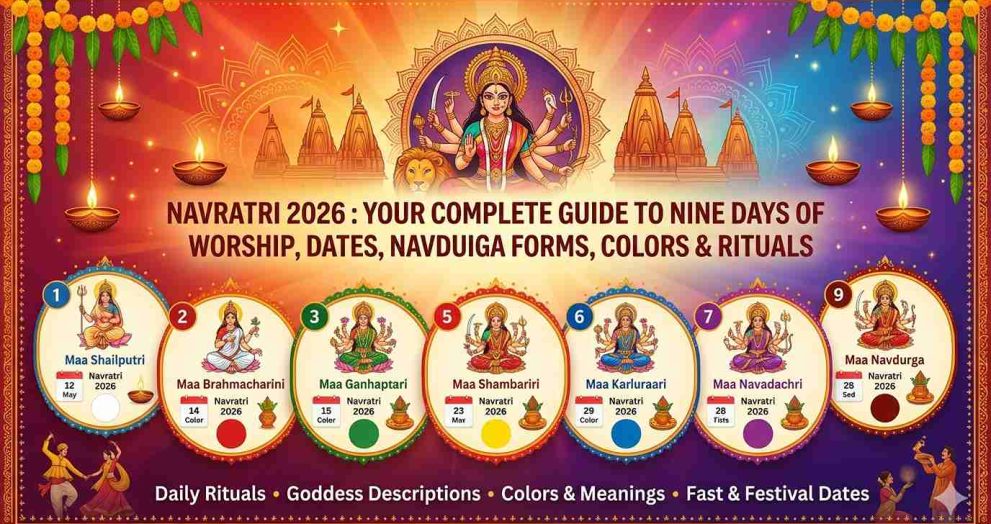 Navratri 2026: 9 Days, Dates, Colors & Rituals
