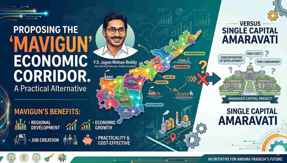 Y. S. Jagan Mohan Reddy Proposes MAVIGUN Corridor