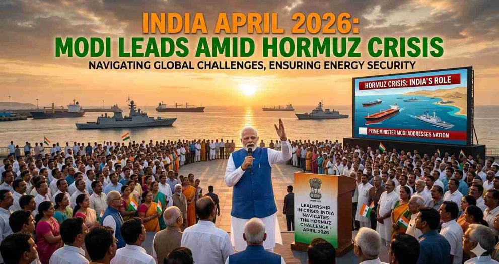 India April 2026: Modi Leads Amid Hormuz Crisis