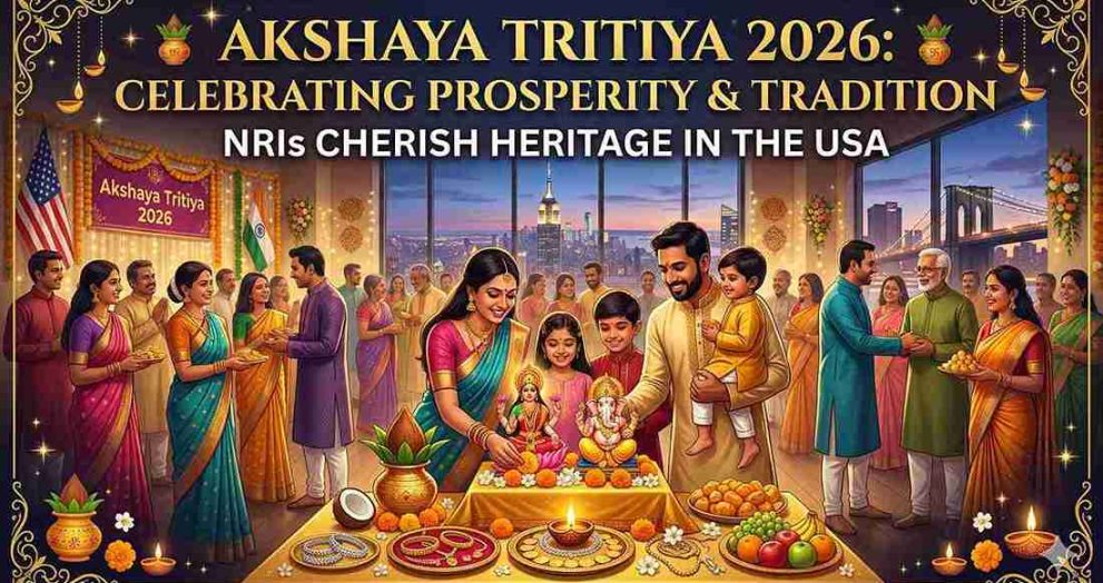 Akshaya Tritiya 2026: NRIs Celebrate in USA
