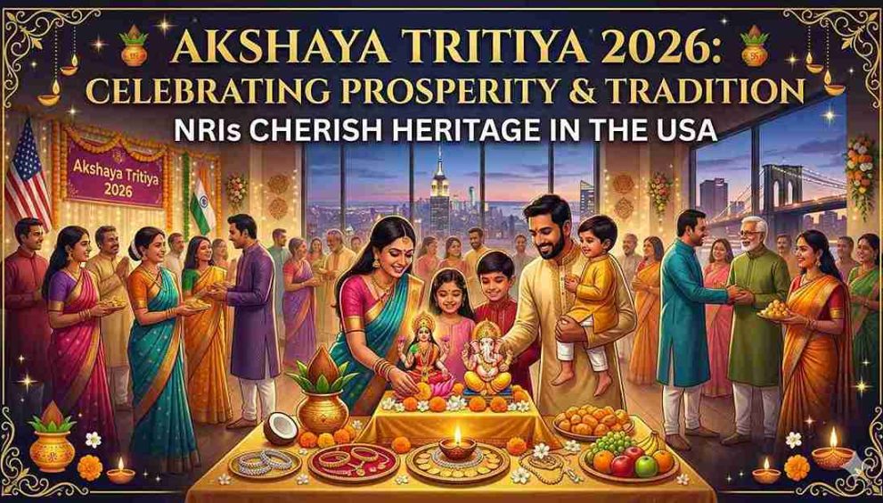 Akshaya Tritiya 2026: NRIs Celebrate in USA