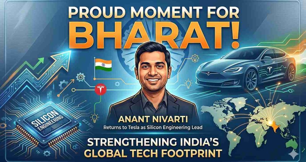 Anant Nivarti Returns to Tesla as Engineering Lead