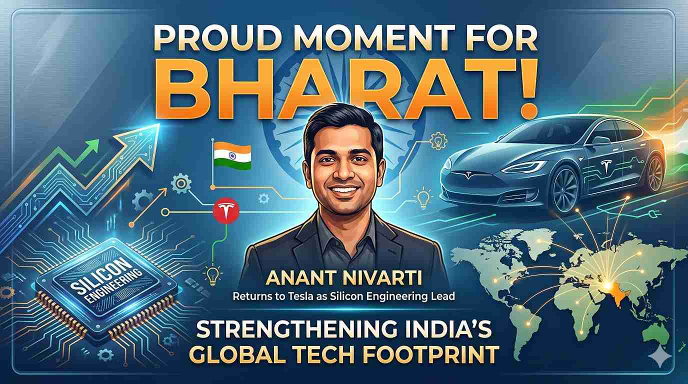 Anant Nivarti Returns to Tesla as Engineering Lead
