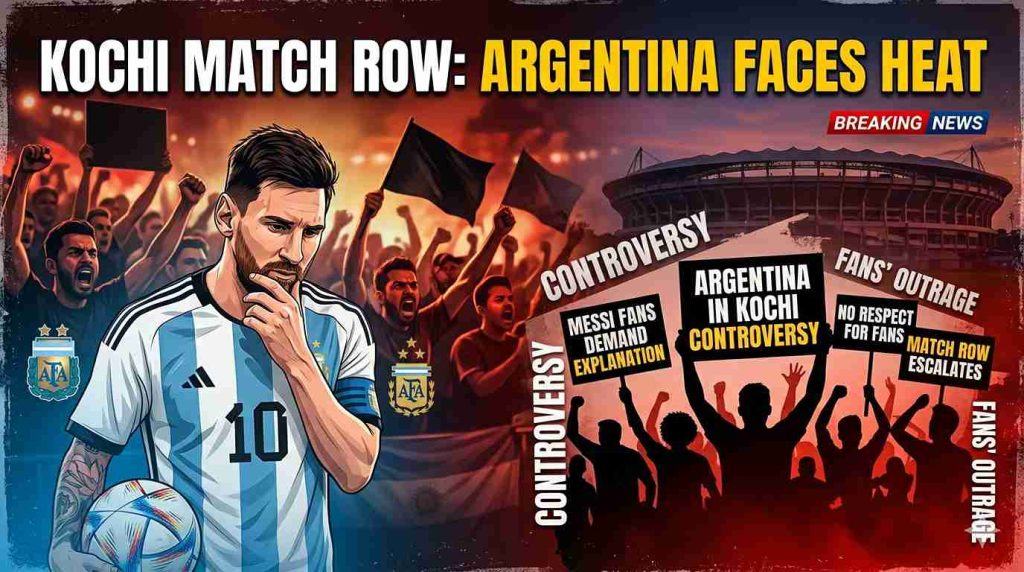 Kochi Match Row: Messi’s Argentina Faces Heat