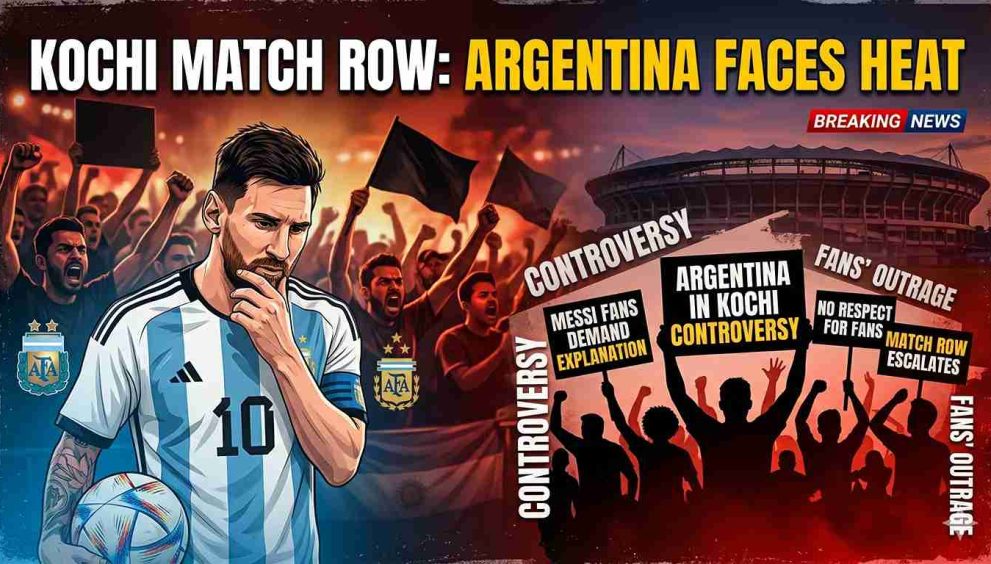 Kochi Match Row: Messi’s Argentina Faces Heat