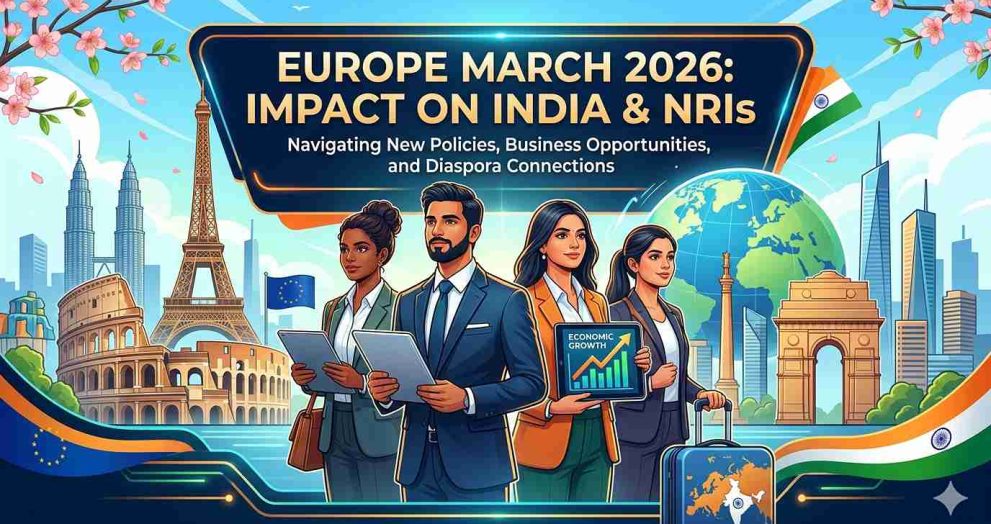 Europe March 2026: Impact on India & NRIs