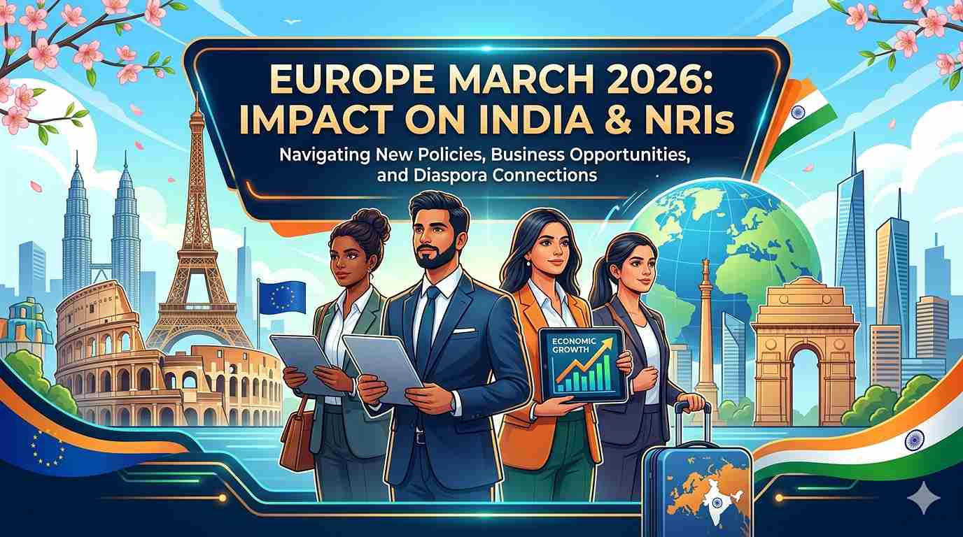 Europe March 2026: Impact on India & NRIs